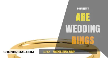 The Weight of Commitment: Wedding Rings