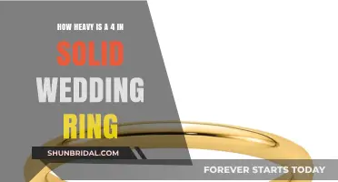 The Weight of Commitment: 4mm Solid Wedding Bands