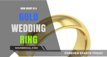 The Weight of Gold: Wedding Ring Weights