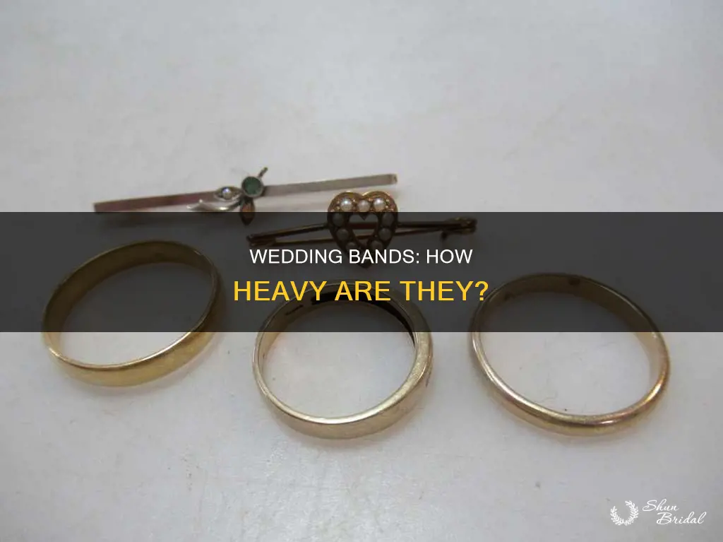 how heavy is a wedding band