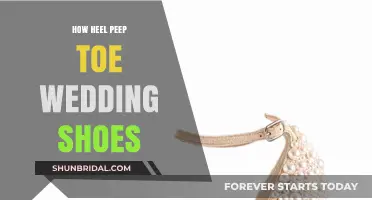 Elegant Peep Toe Wedding Heels: Styling Tips for Your Big Day