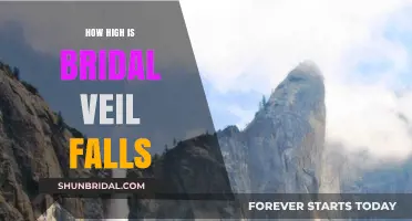 Discovering the Majestic Height of Bridal Veil Falls: A Guide