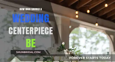Perfect Wedding Centerpiece Height: Tips for Elegant Table Decor