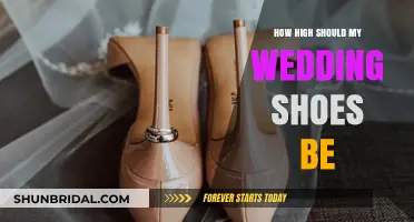Choosing the Perfect Wedding Shoe Height: Comfort Meets Style