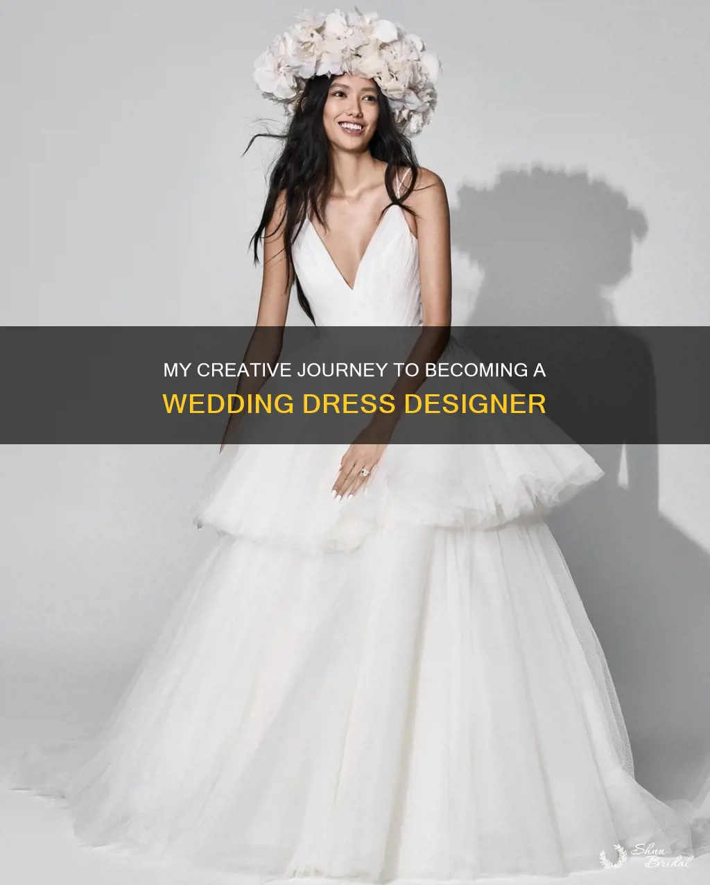 how I became a wedding dress designer
