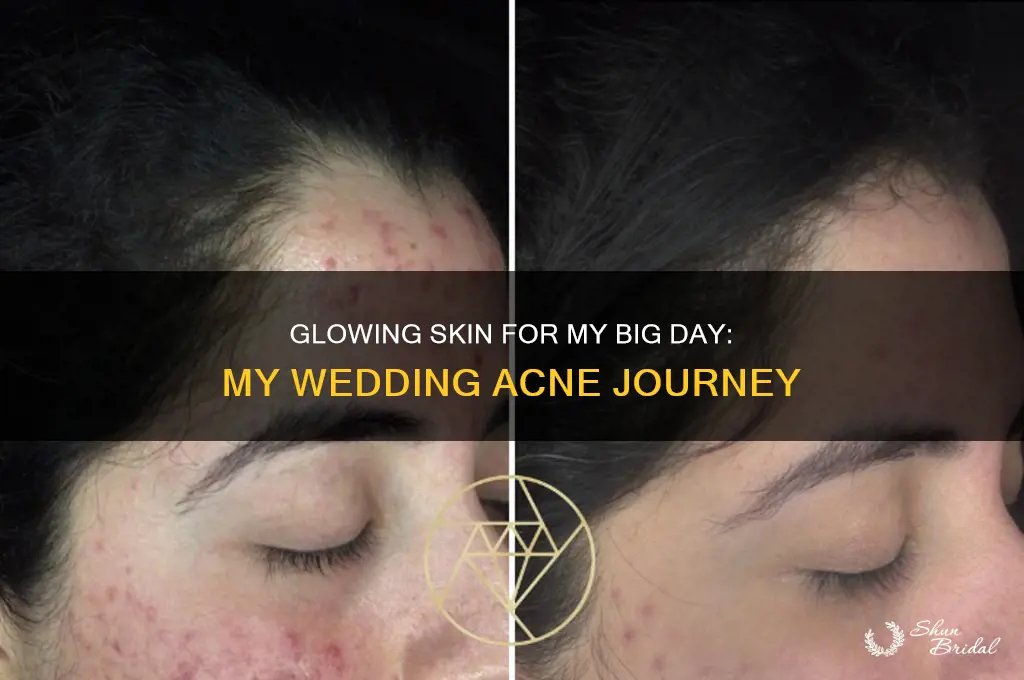 how I cleared my acne for my wedding
