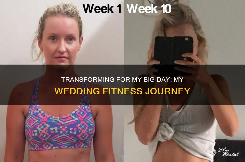how I got in shape for my wedding