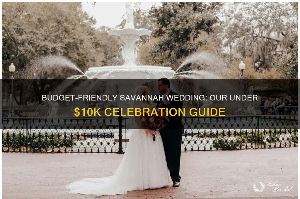 how I had a wedding under 10k in savannah ga