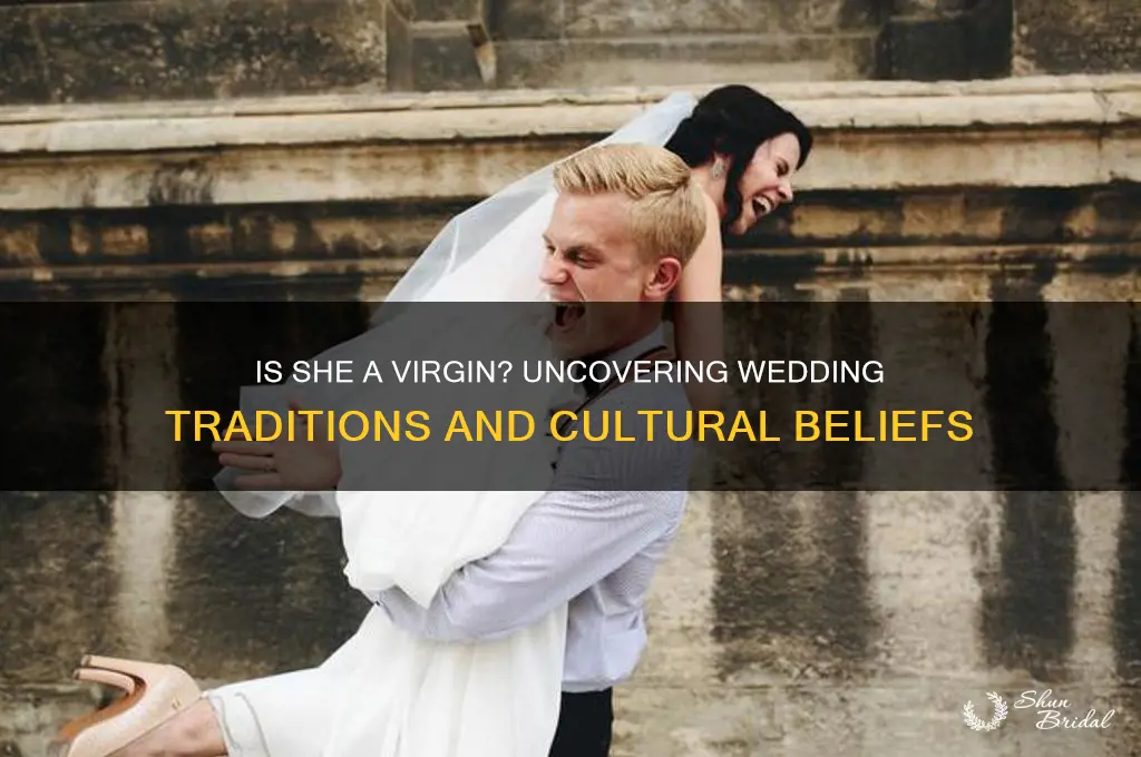 how I know if she virgin wedding cover face