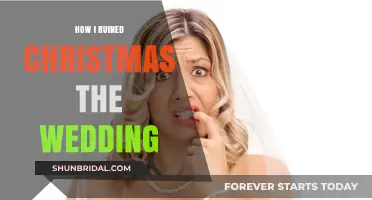 How I Accidentally Ruined Christmas with My Wedding Disaster