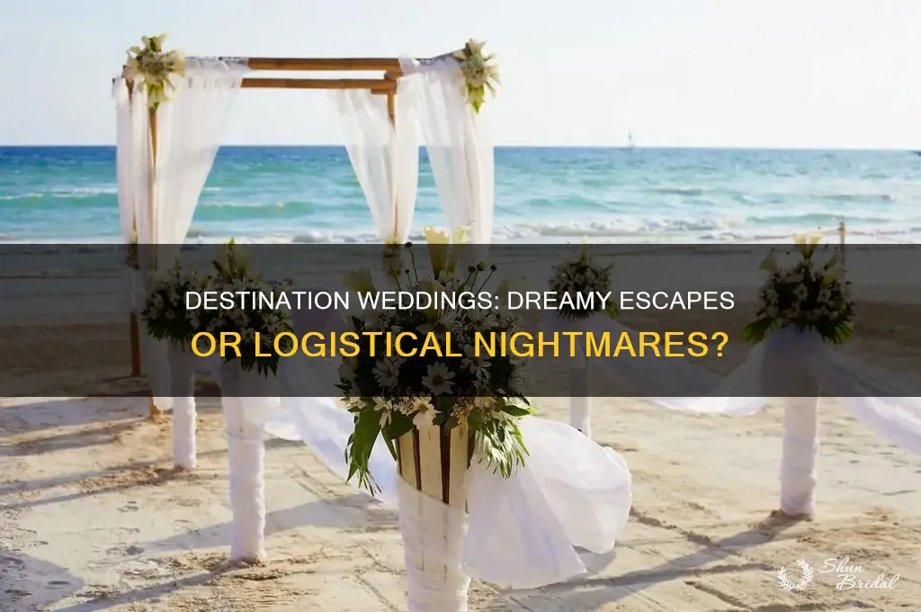 how ideal are destination weddings
