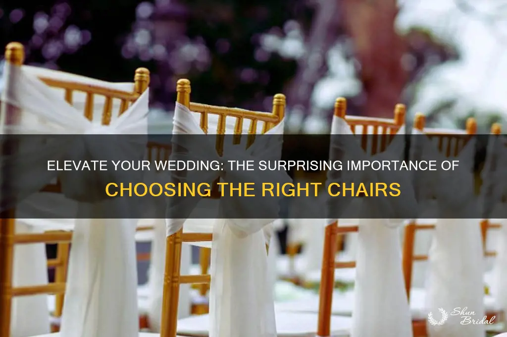 how important are wedding chairs