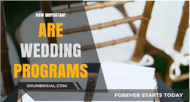 Why Wedding Programs Are Essential for Your Special Day