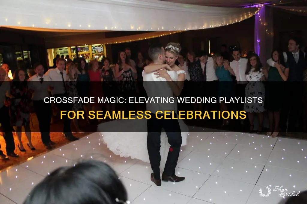 how important is crossfade for a wedding playlist