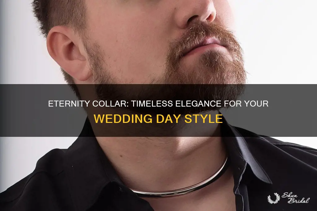 how incorporate eternity collar in wedding
