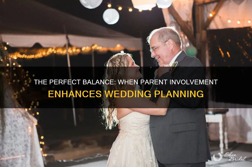 how involved should parents be in wedding planning