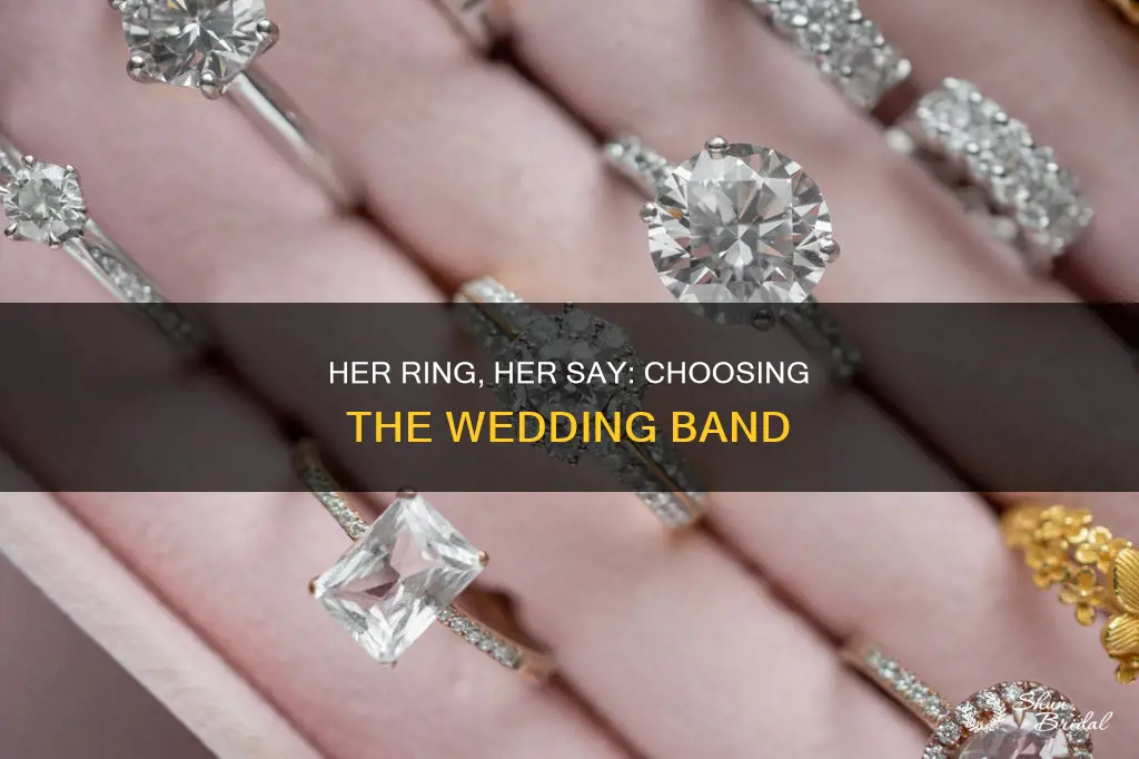 how involved should the woman be in choosing wedding ring
