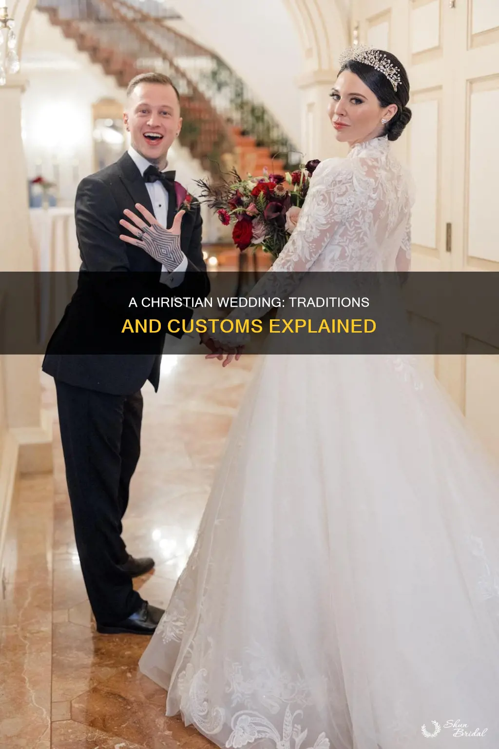 how is a christian wedding done