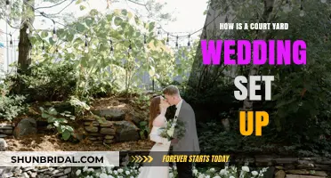 Elegant Court Yard Wedding Setup: Tips for a Magical Celebration