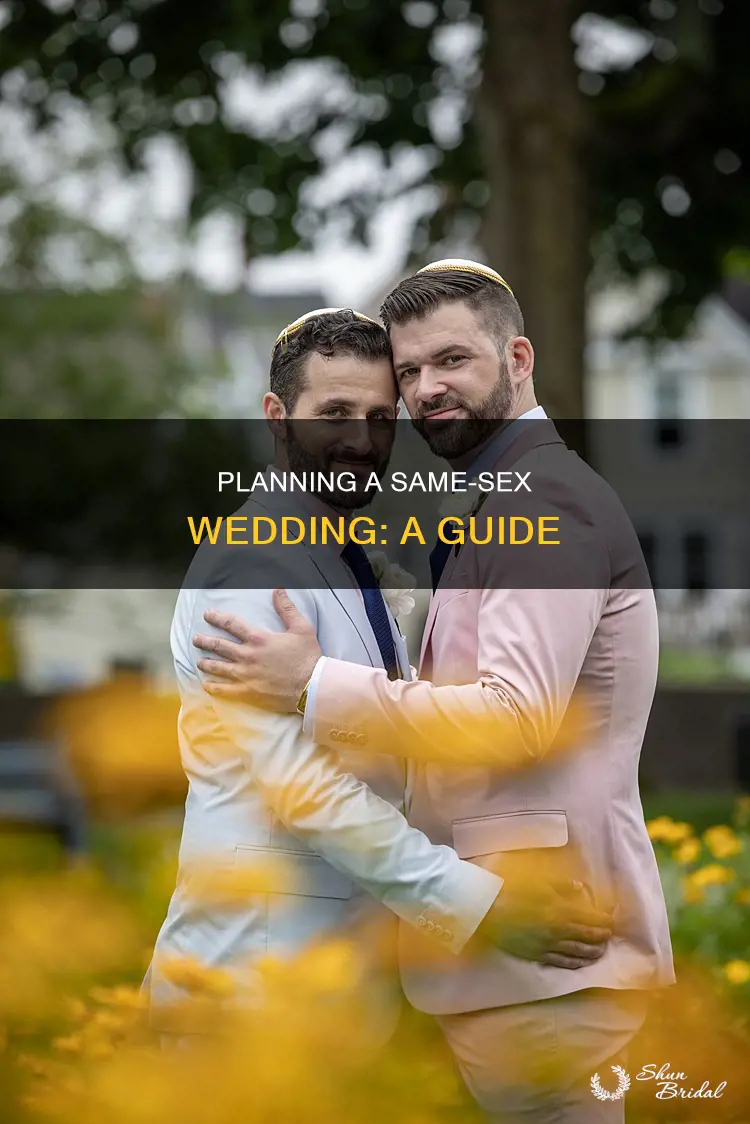 how is a same sex wedding done