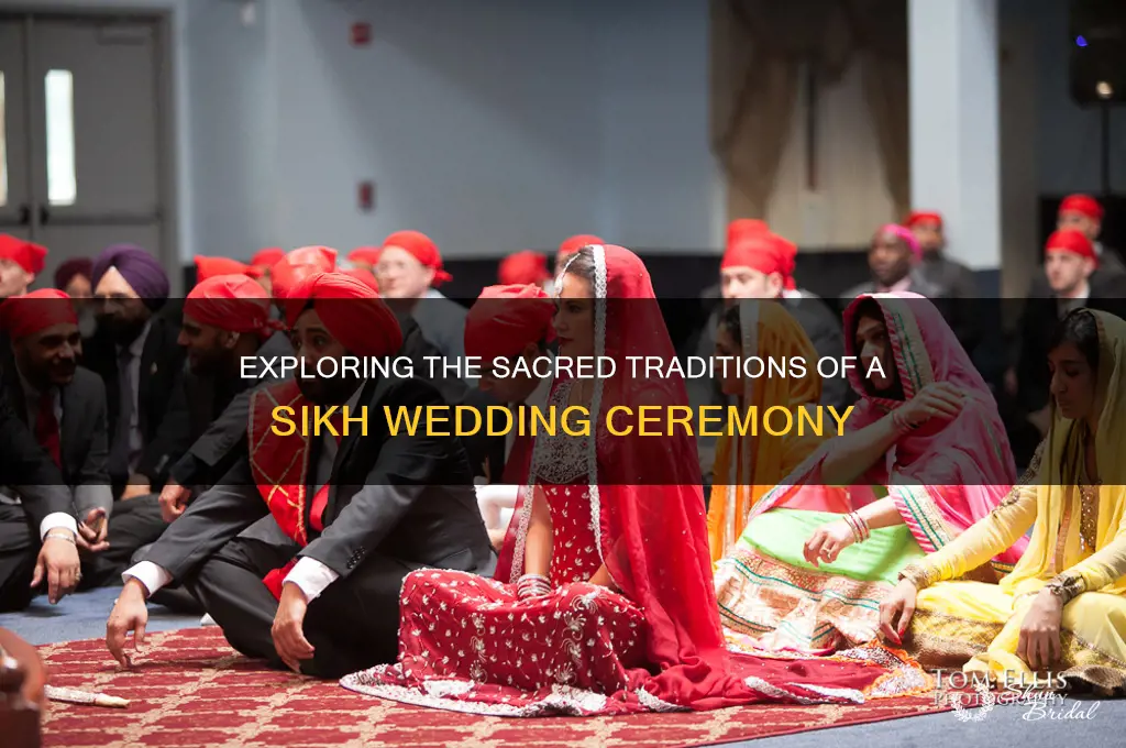 how is a sikh wedding carried out
