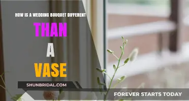 Wedding Bouquets vs. Vases: Unveiling the Unique Differences and Purposes