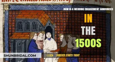 Medieval Love: Unveiling 1500s Wedding Engagement Announcement Traditions