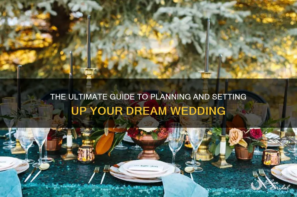 how is a wedding set up