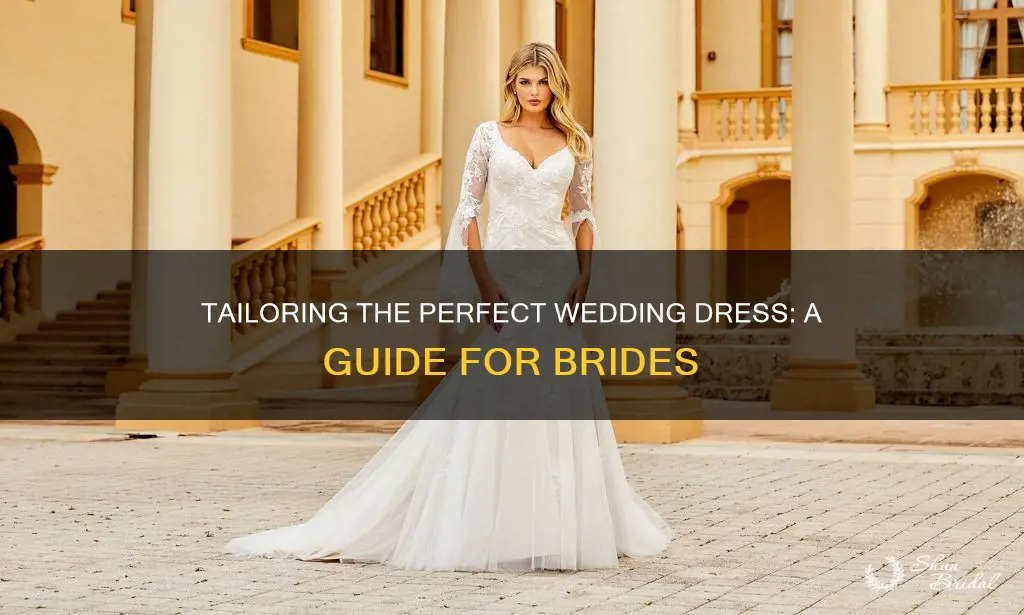 how is a women measured for a wedding dress