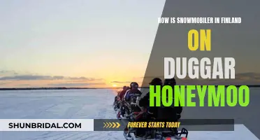 Exploring Finland's Snowmobile Trails on a Duggar Honeymoon