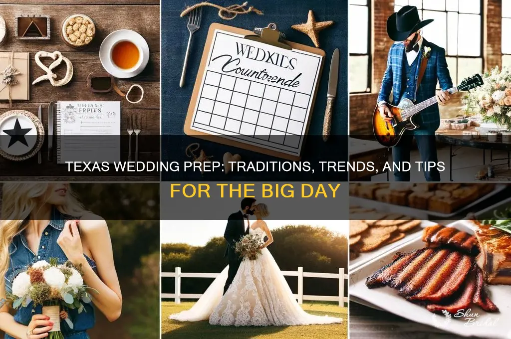how is the preparation of wedding in Texas usa