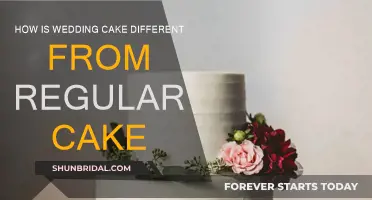 Wedding Cake vs Regular Cake: What's the Difference?