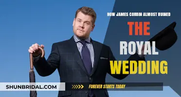 James Corden's Royal Wedding Blunder: A Near-Disaster Unveiled