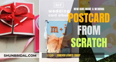 Creating Wedding Postcards: A Kid's DIY Guide