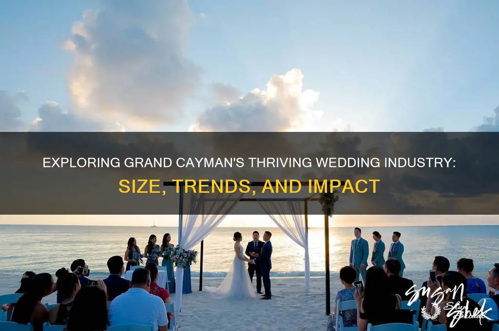 how large is the wedding industry in grand cayman