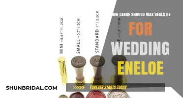 Perfect Wax Seal Size for Wedding Envelopes: A Complete Guide