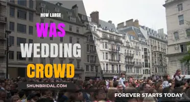 Unveiling the Massive Crowd Size at Royal Weddings: A Historical Perspective
