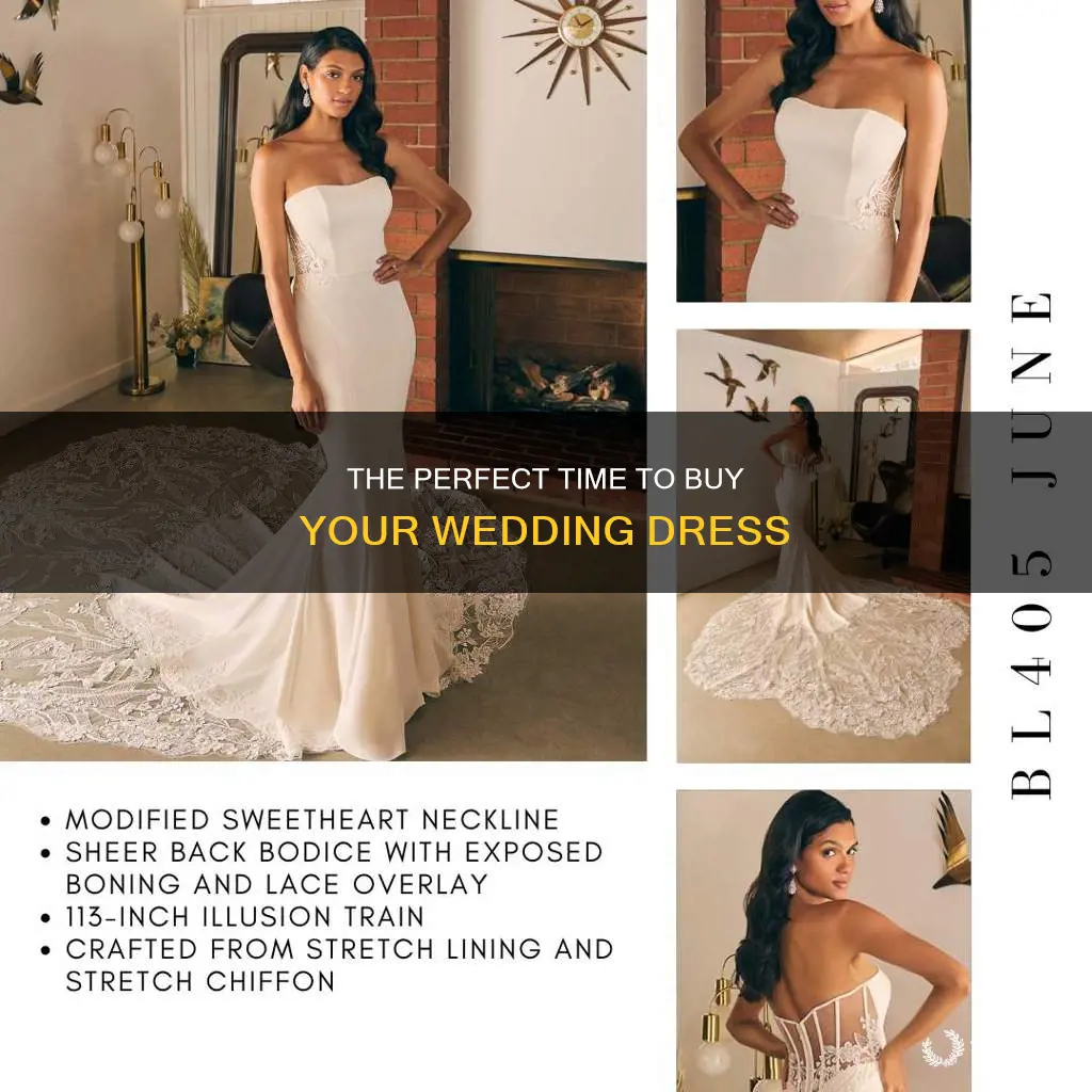 how late can I buy my wedding dress