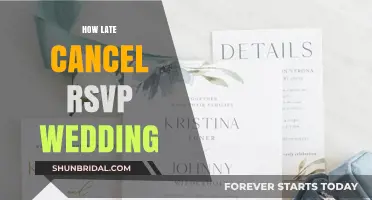 Canceling an RSVP: Wedding Etiquette Explained