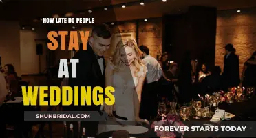 How Late Do Wedding Guests Typically Stay: A Reception Timing Guide
