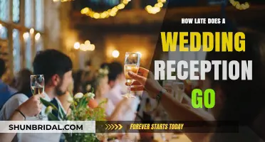 How Late Should Your Wedding Reception Last? Timing Tips