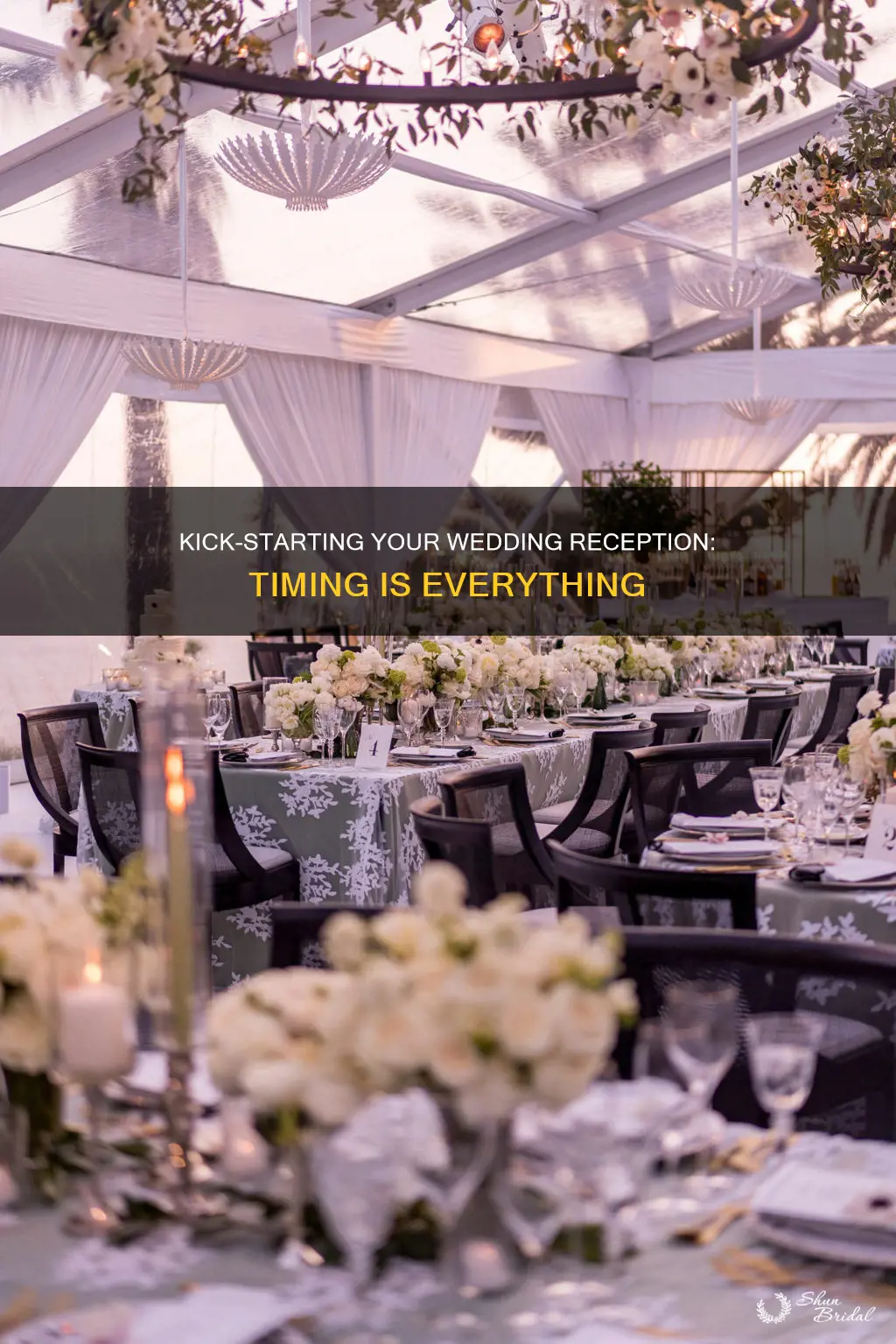 how late is too late to start wedding reception