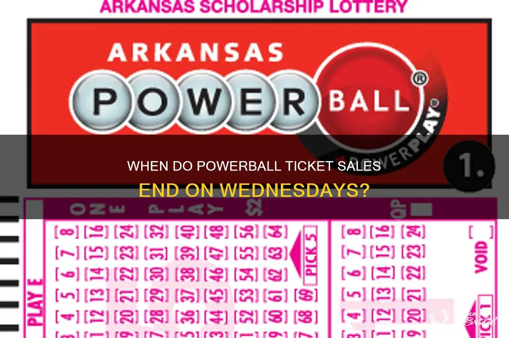 how late on wed do they sell powerball tickets