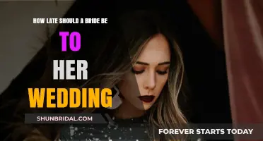 Bridal Fashionably Late: Timing Your Grand Entrance on the Big Day