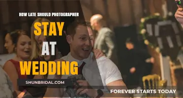 Capturing the Perfect Wedding: When Should Photographers Leave?