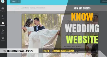 Creative Ways to Share Your Wedding Website with Guests