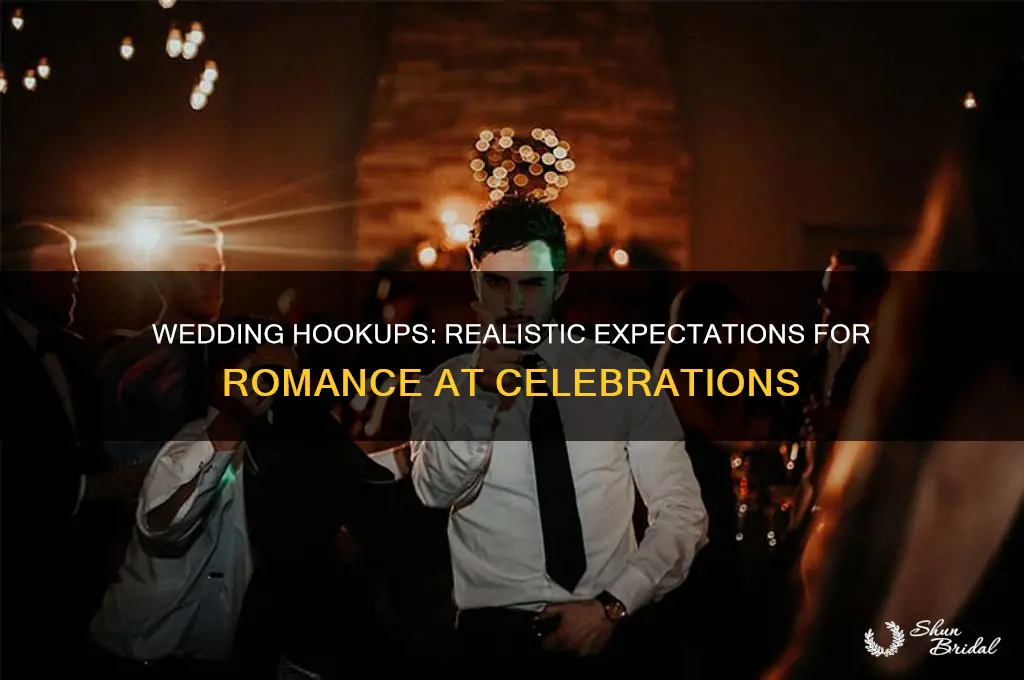 how likely is it to hook up at weddings