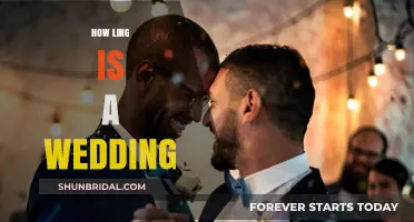 Understanding the Typical Duration of a Wedding Celebration