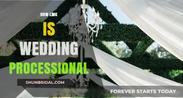 Understanding the Duration of a Wedding Processional: A Comprehensive Guide