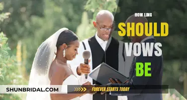 Crafting Perfect Wedding Vows: Ideal Length for Meaningful Promises